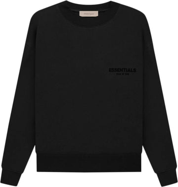 Fear of God Essentials Crewneck 'Stretch Limo' - Black